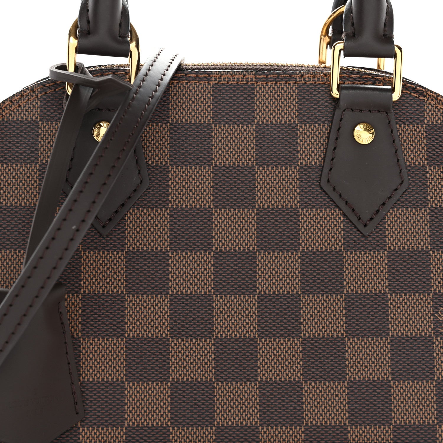 Louis Vuitton Damier Ebene Alma BB 8 of 10