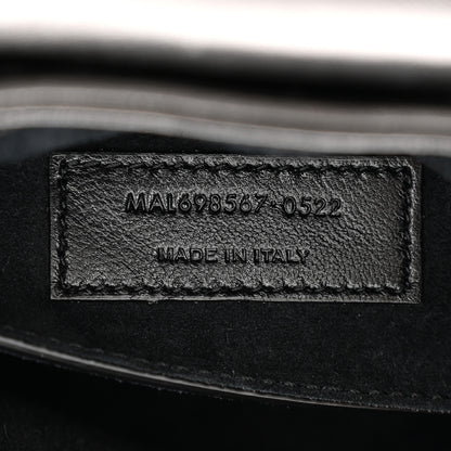 Saint Laurent Lambskin Quilted Le 57 Diamond Shoulder Bag Black 7 of 9