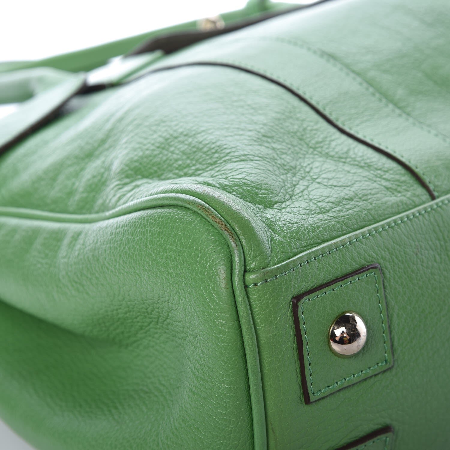Mulberry Goatskin Bayswater Grass Green 8 of 12