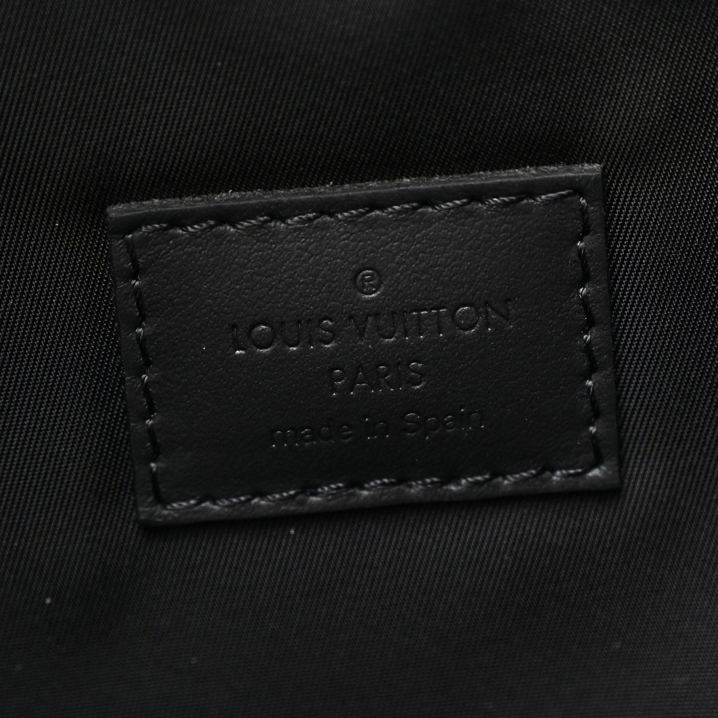 Calfskin Monogram Spotlight Comet Backpack Black Borealis