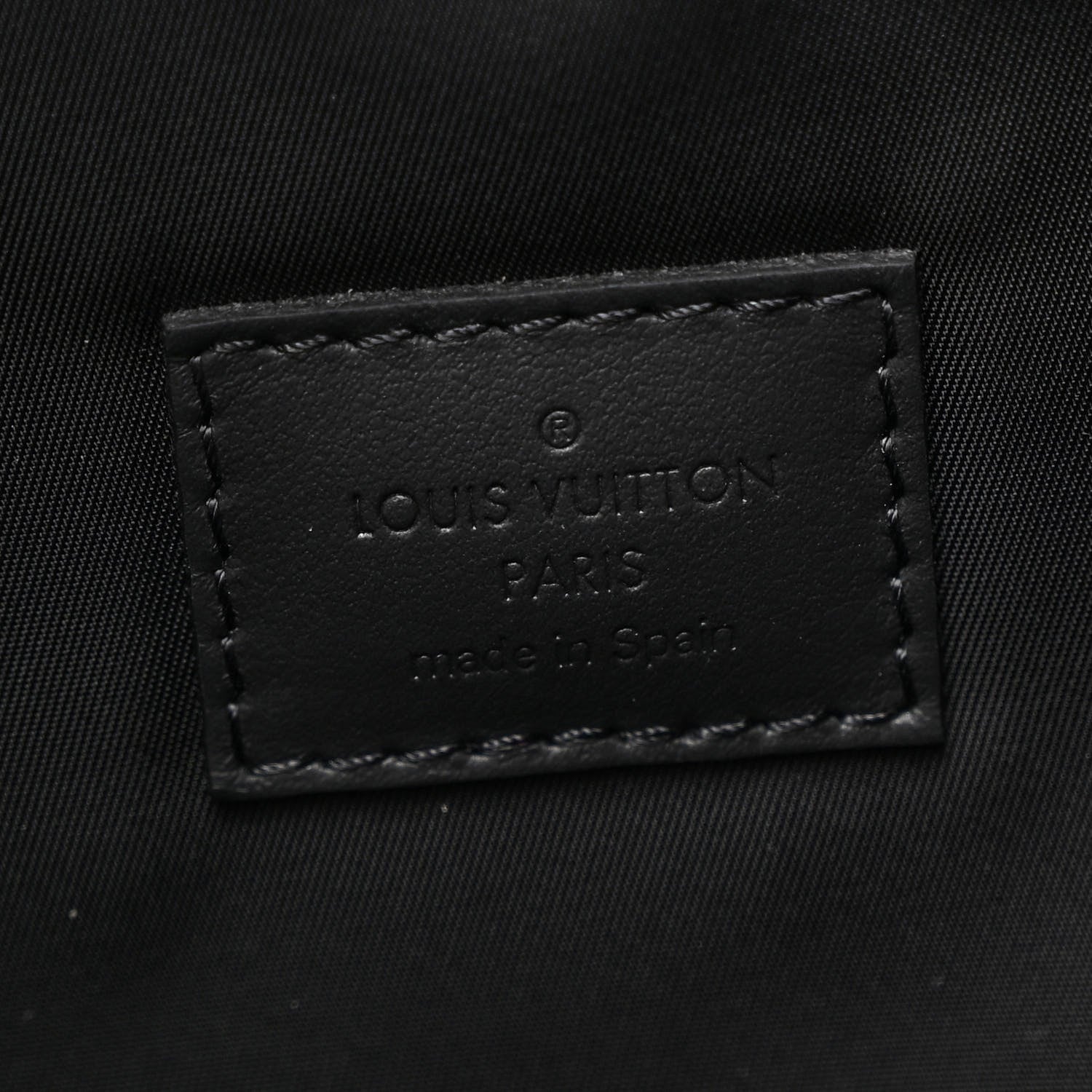 Louis Vuitton Calfskin Monogram Spotlight Comet Backpack Black Borealis 6 of 10