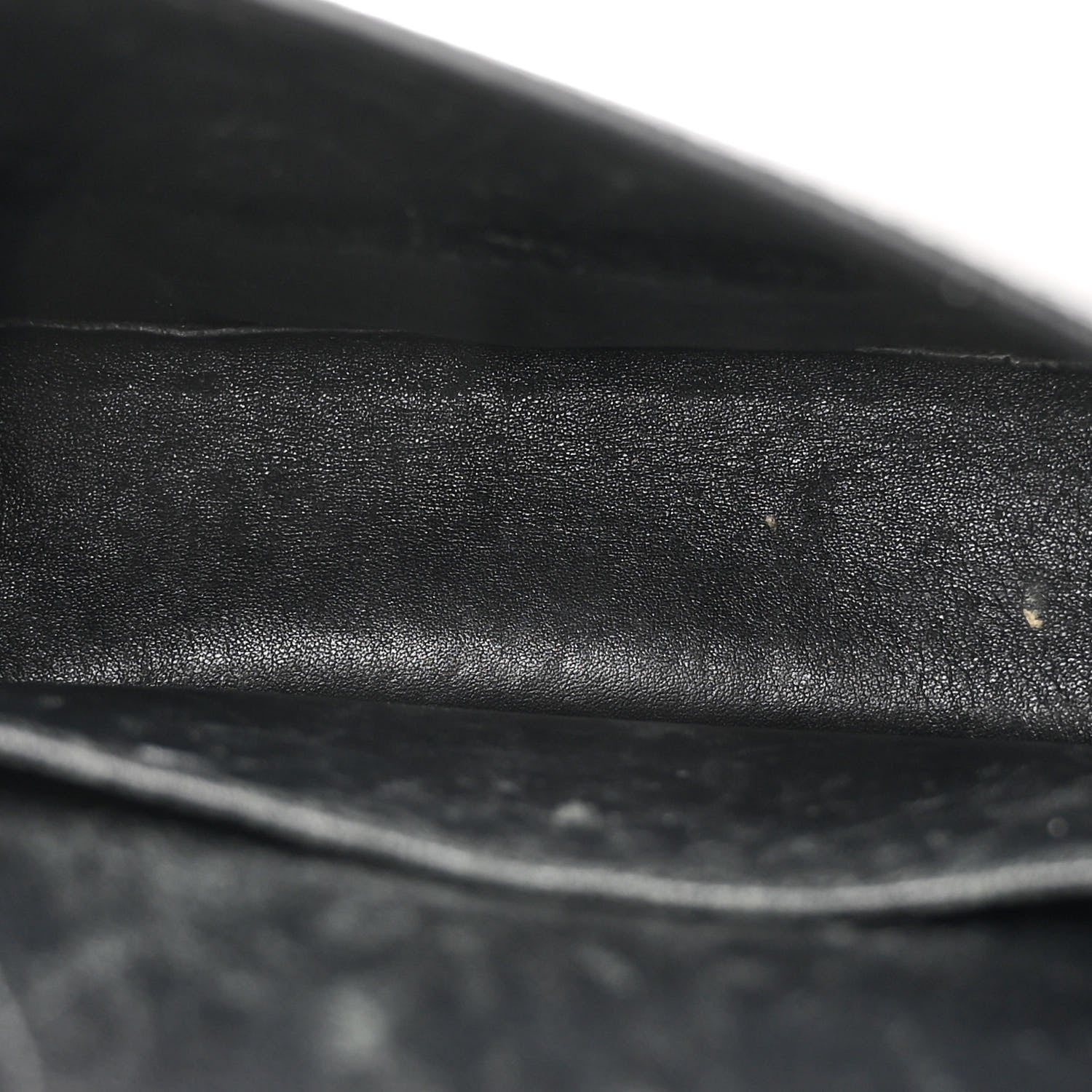 Celine Grained Calfskin Small Trotteur Black 5 of 20