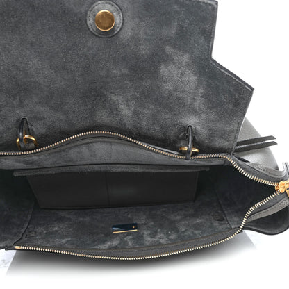 Celine Grained Calfskin Mini Belt Bag Grey 4 of 4