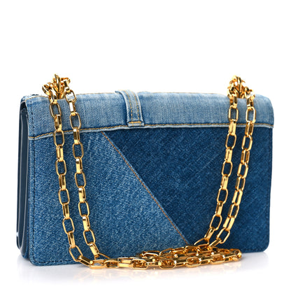 Dolce & Gabbana Denim DG Girls Shoulder Bag Blue 3 of 10