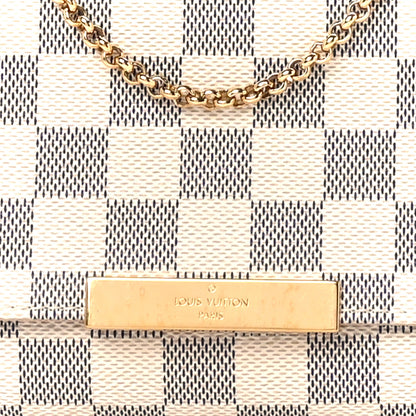 Louis Vuitton Damier Azur Favorite MM 9 of 11