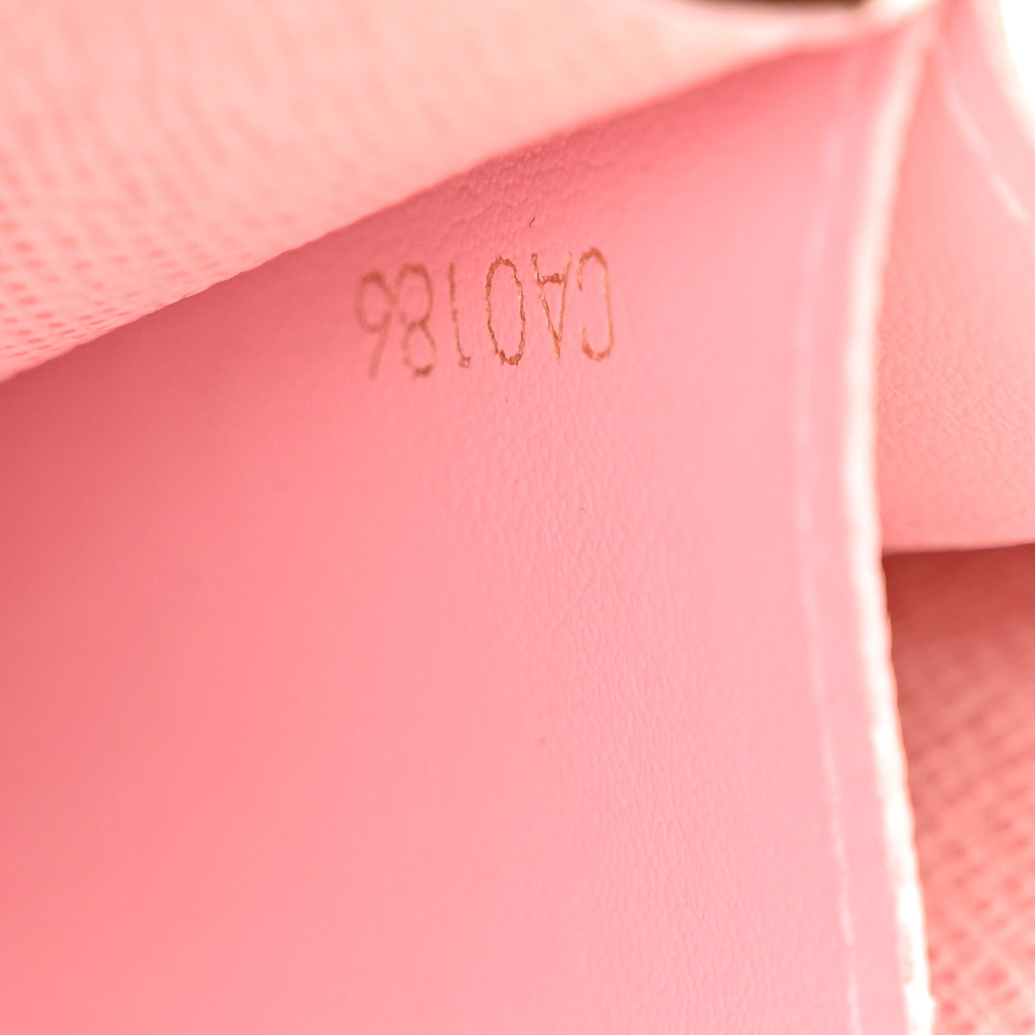 Louis Vuitton Damier Ebene Caissa Wallet Rose Ballerine 7 of 12
