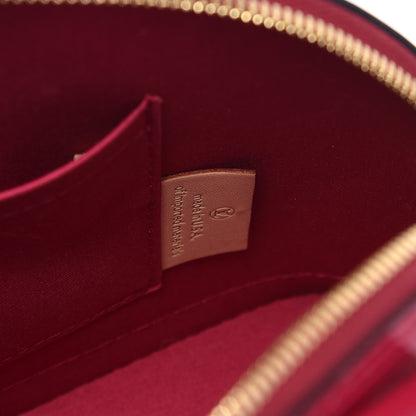 Louis Vuitton Vernis Alma BB Rose Indien 7 of 8