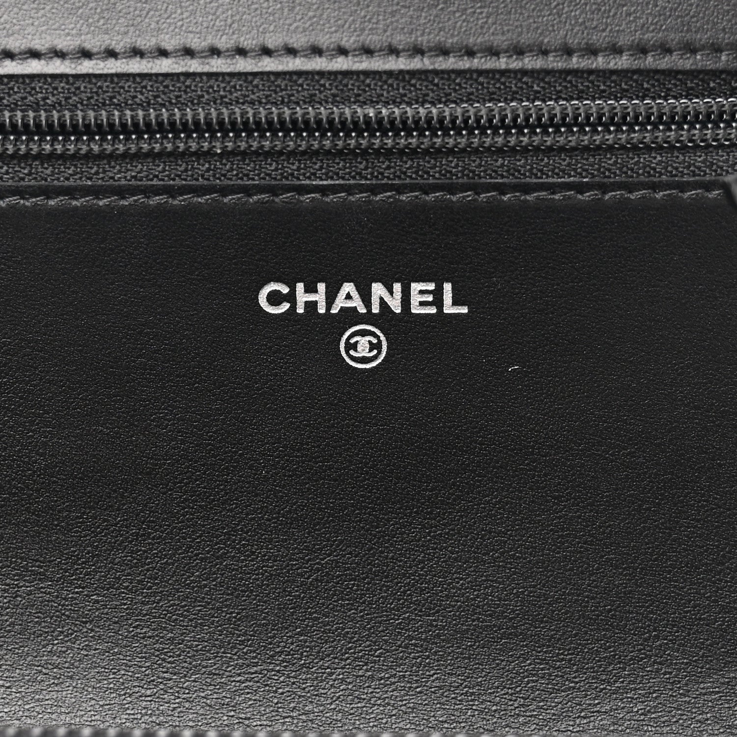 Chanel Caviar Quilted Boy Wallet On Chain WOC Black 6 of 12