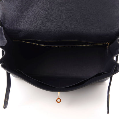 Hermes Togo Kelly Retourne 35 Bleu Nuit 5 of 15