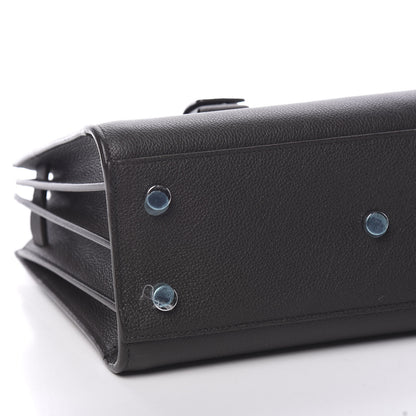 Saint Laurent Grained Calfskin Baby Sac De Jour Coal 6 of 13