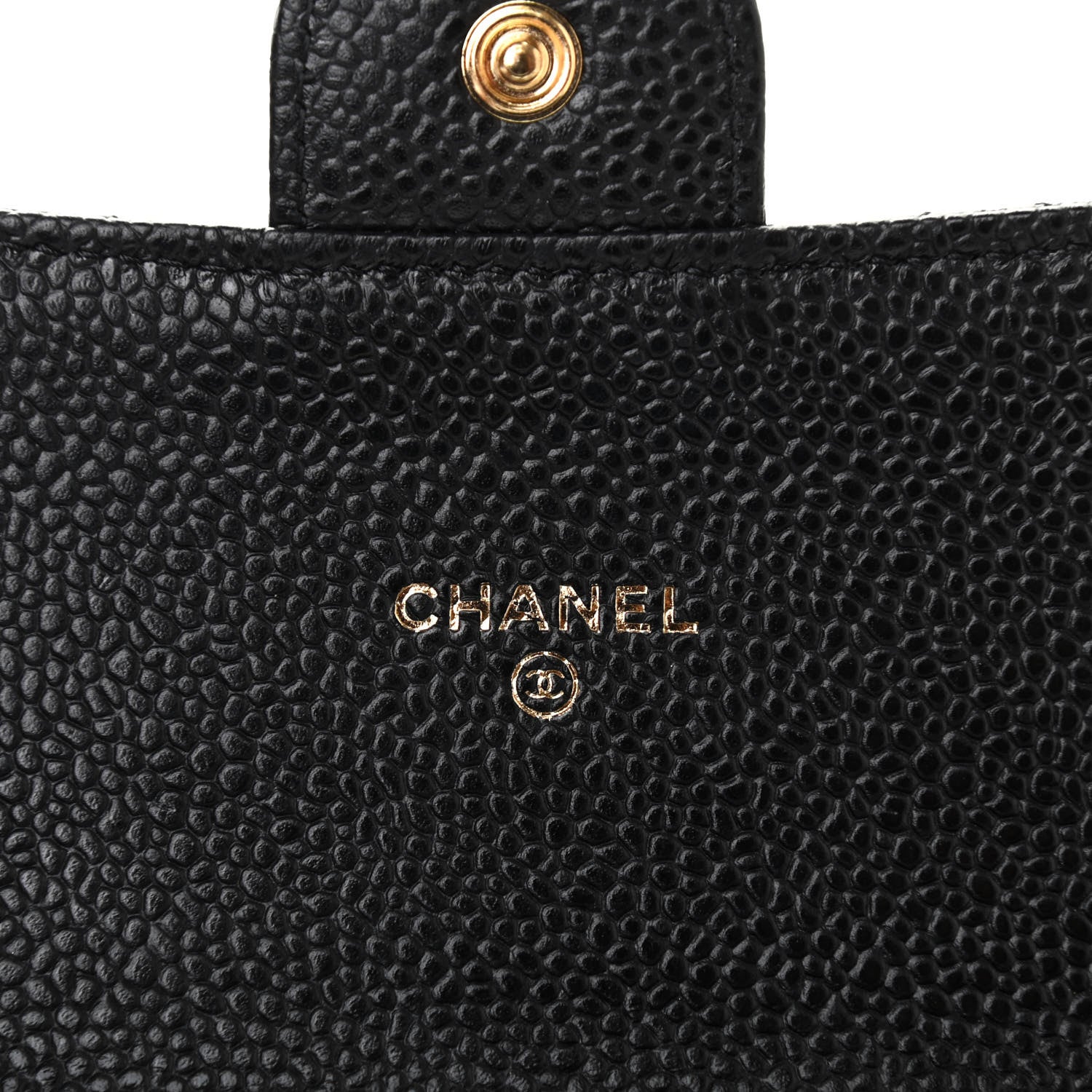 Chanel Caviar Quilted Travel Wallet Black 7 of 9