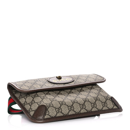 Gucci GG Supreme Monogram Neo Vintage Web Belt Bag Brown 4 of 13