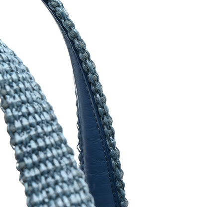 Givenchy Raffia Large G Shopping Tote Denim Blue 12 of 13