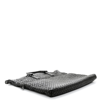Bottega Veneta Nappa Intrecciato Maxi Convertible Tote Black 4 of 12