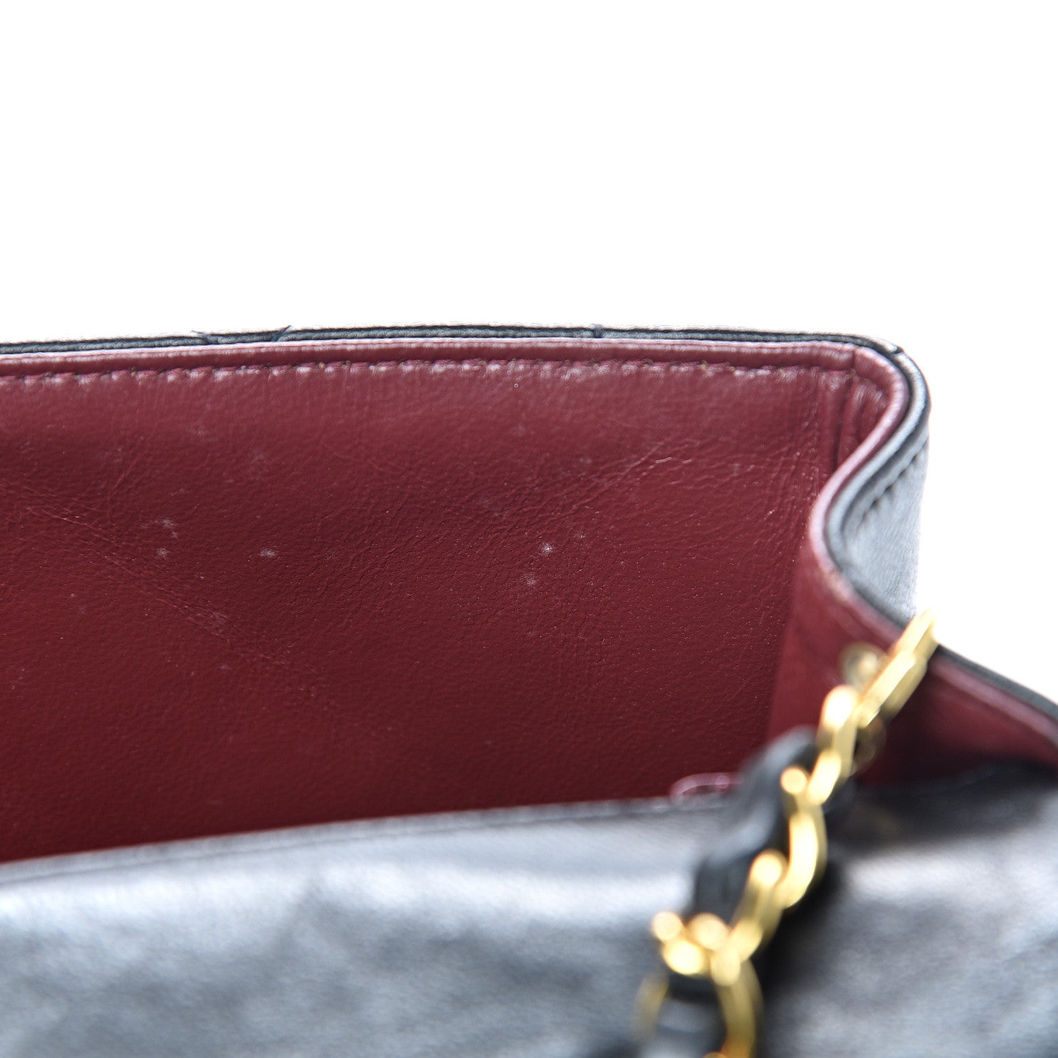 Chanel Lambskin Quilted Medium Single Flap Black 12 of 21