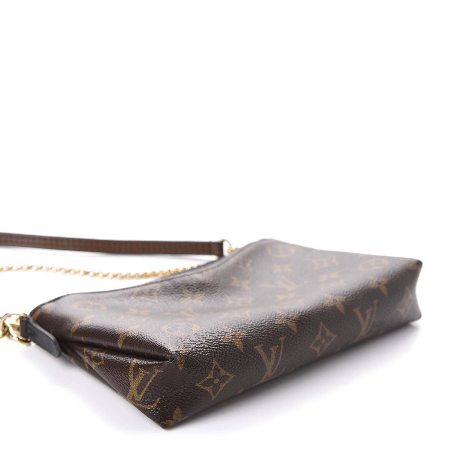 Louis Vuitton Monogram Pallas Clutch Black 4 of 12