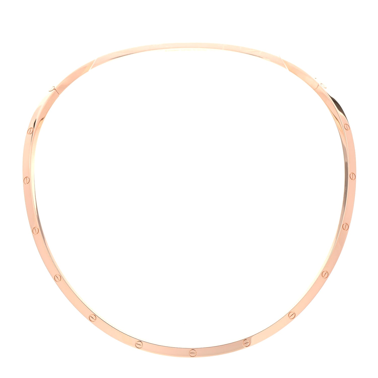 Cartier 18K Pink Gold LOVE Necklace 1 of 4