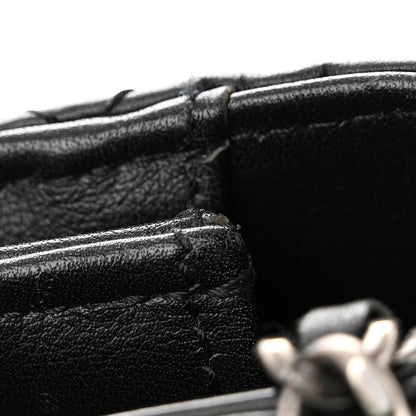 Chanel Aged Calfskin Reissue Wallet On Chain WOC Black 16 of 17