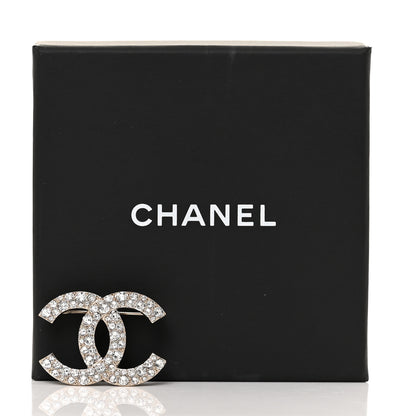 Chanel Crystal Palais Garnier CC Brooch Gold 6 of 6