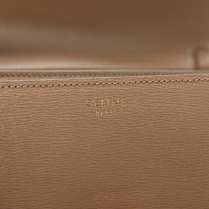 Celine Liege Calfskin Medium Classic Box Flap Bag Taupe 6 of 9