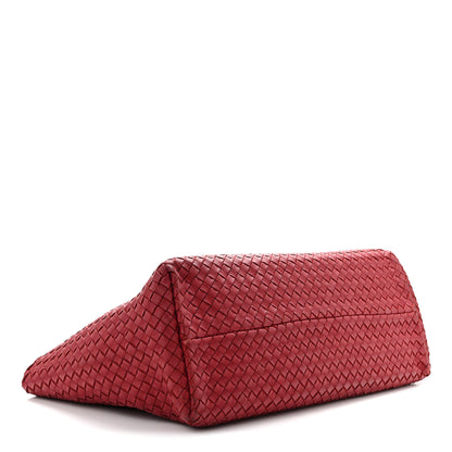 Bottega Veneta Lambskin Intreccio Medium Cabat Rust 5 of 12