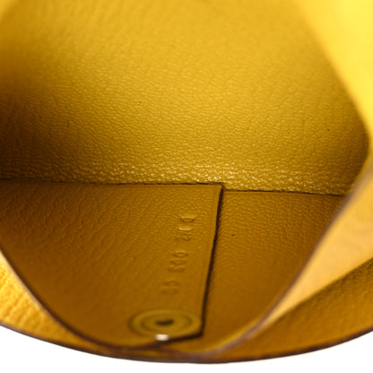 Hermes Chevre Mysore Bastia Coin Purse Jaune de Naples 5 of 8