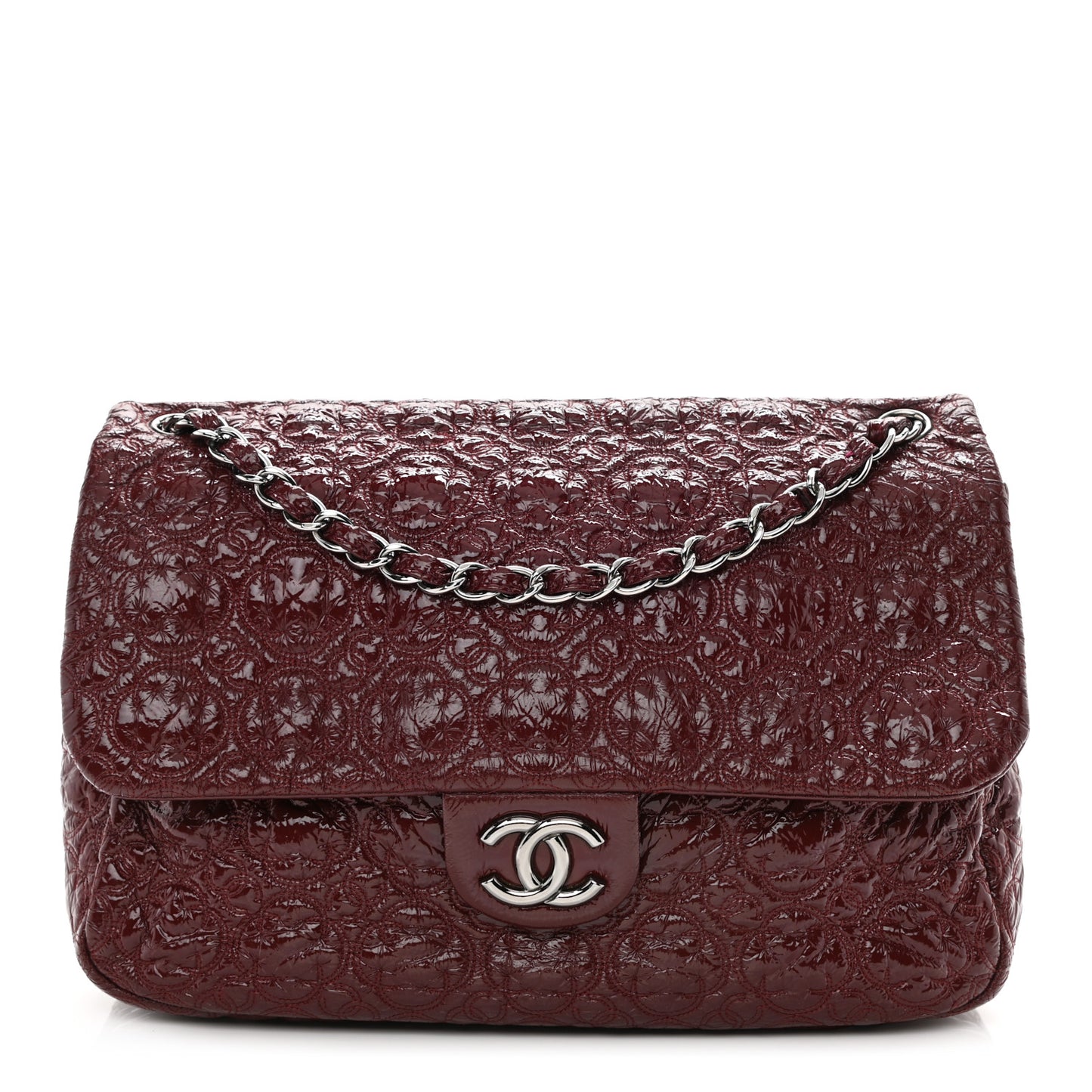 Vinyl Rock In Moscow Single Flap Dark Red