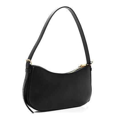 Louis Vuitton Calfskin LV Bloom Pochette Black 3 of 9