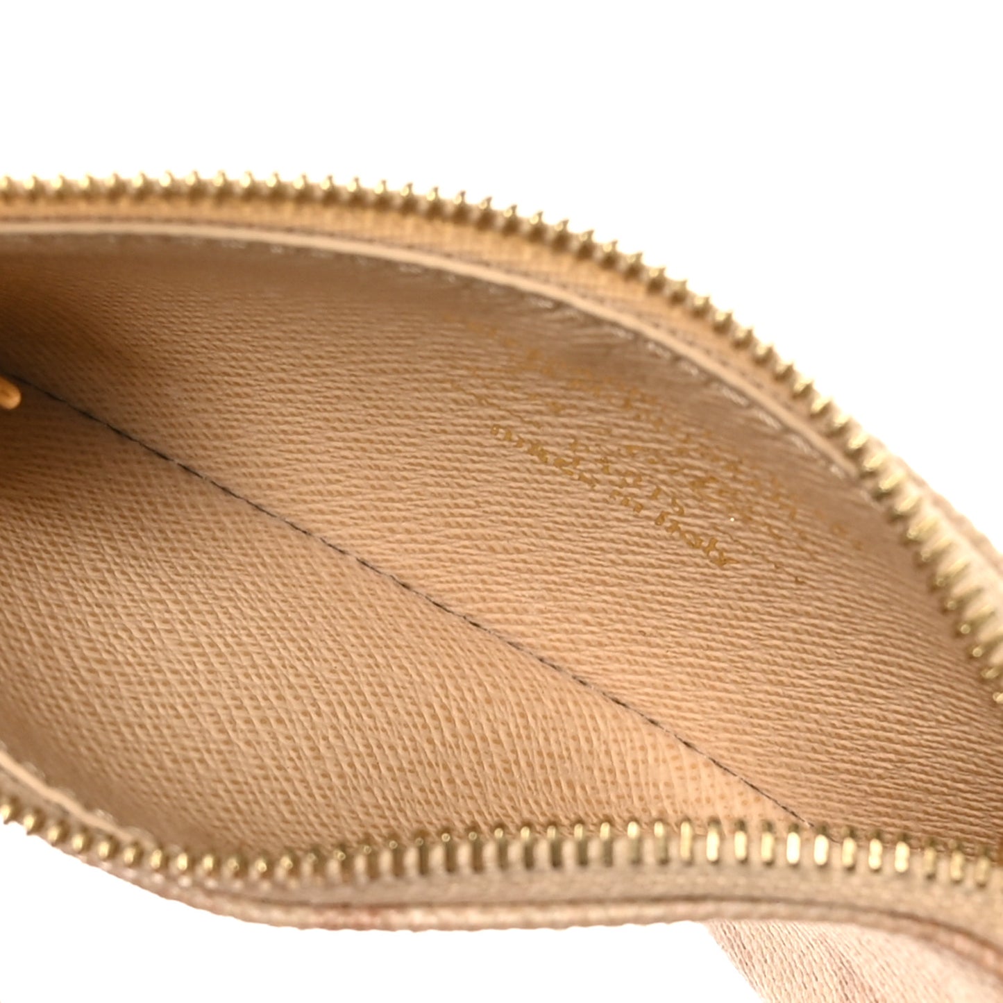 Monogram Origine Lin Key Pouch Linen