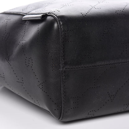 Stella McCartney Eco Alter Nappa Perforated Logo Tote Black 8 of 10