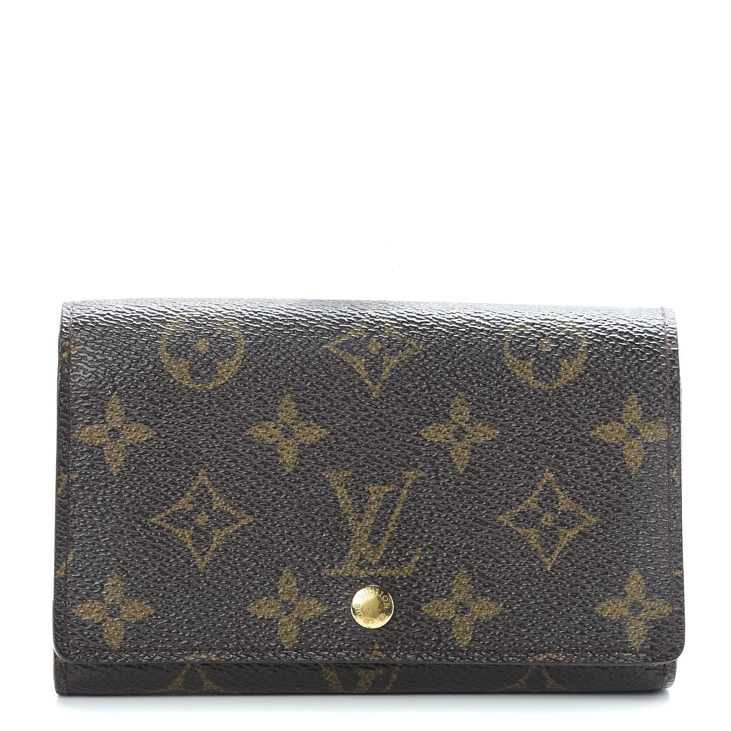 Louis Vuitton Monogram Porte-Monnaie Billets Tresor Wallet 1 of 14