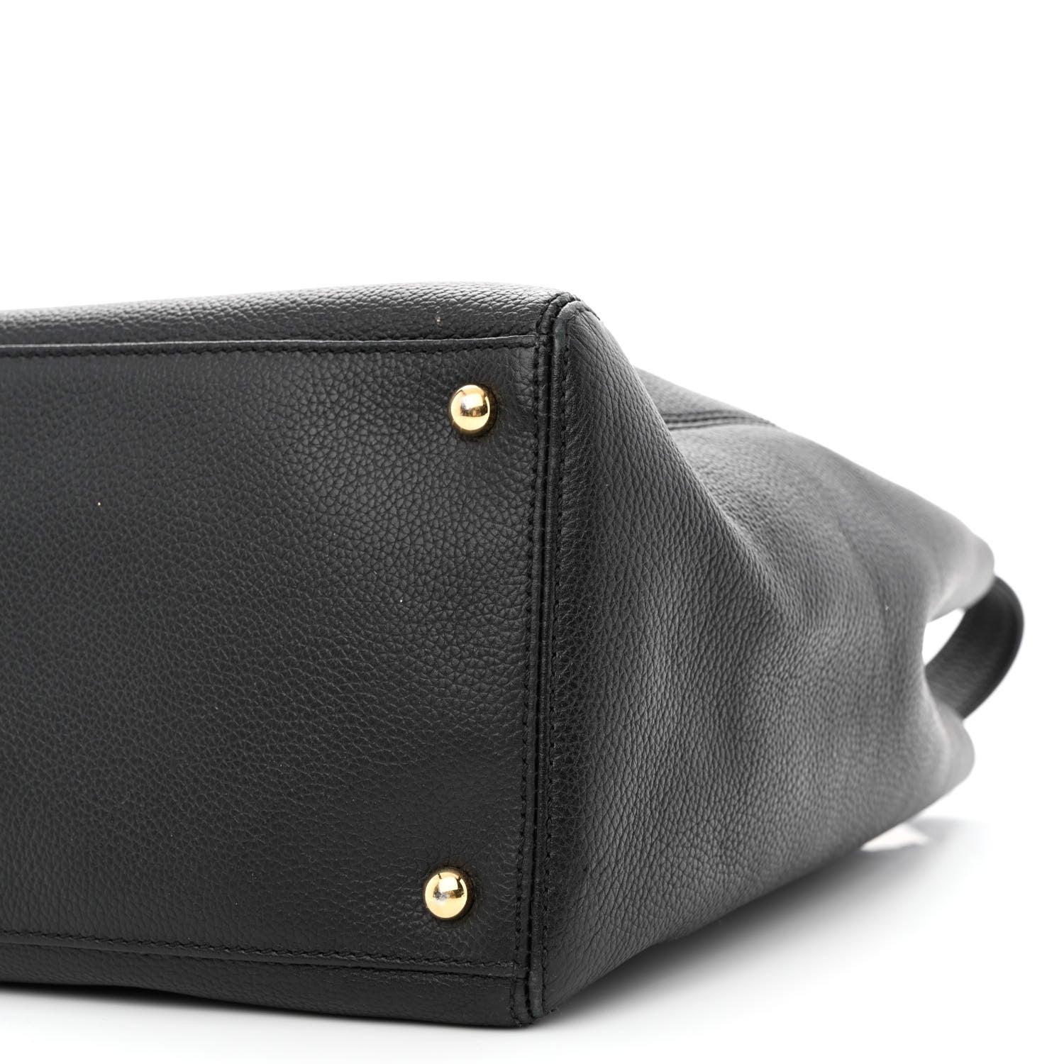 Chanel Calfskin Cerf Executive Shopper Tote Black 15 of 16