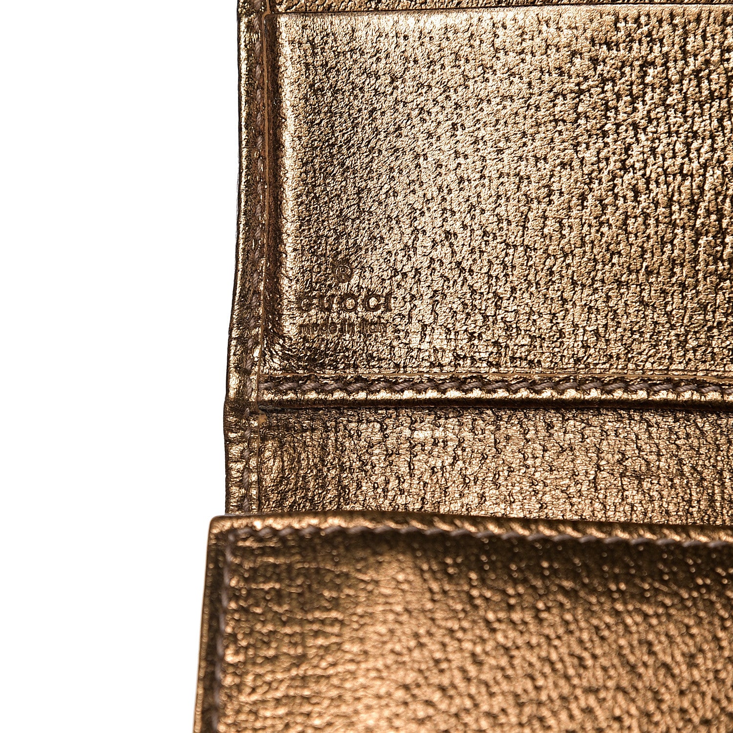 Gucci Monogram Princy Continental Wallet Gold 5 of 8