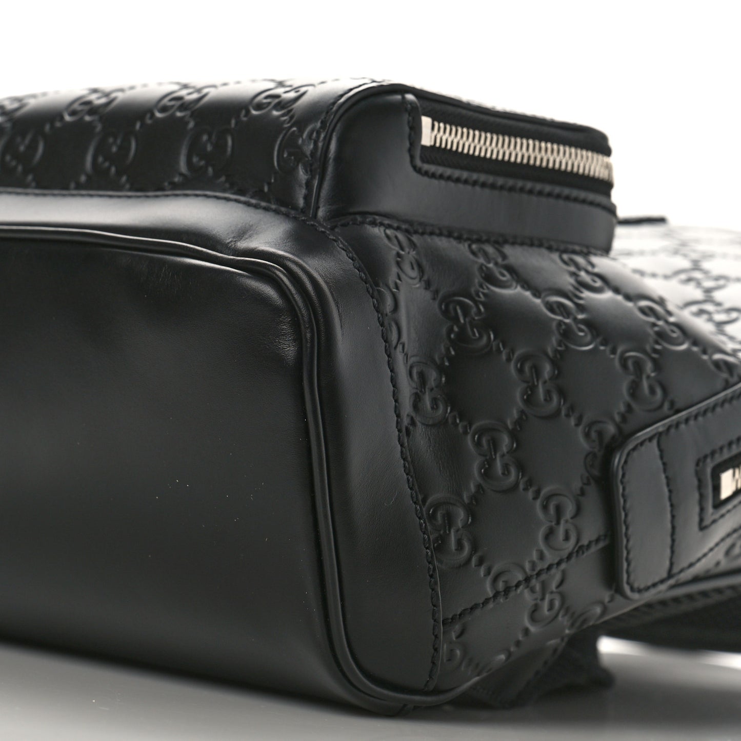 Guccissima Signature Small Day Backpack Black