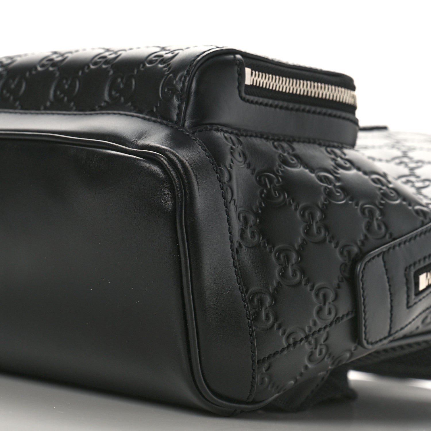 Gucci Guccissima Signature Small Day Backpack Black 9 of 9