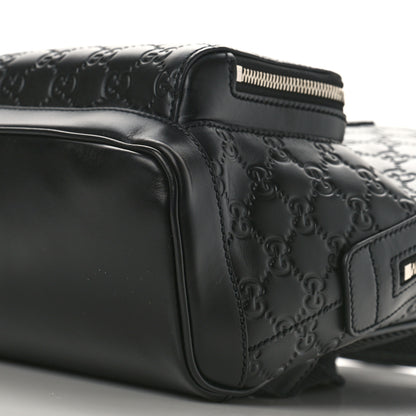 Gucci Guccissima Signature Small Day Backpack Black 9 of 9