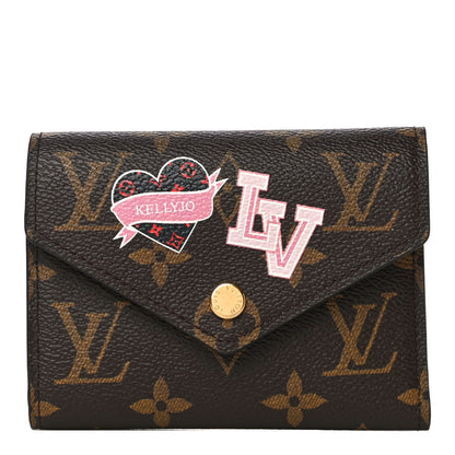 Louis Vuitton Monogram World Tour Victorine Wallet 1 of 10