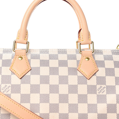 Louis Vuitton Damier Azur Speedy Bandouliere 30 9 of 9