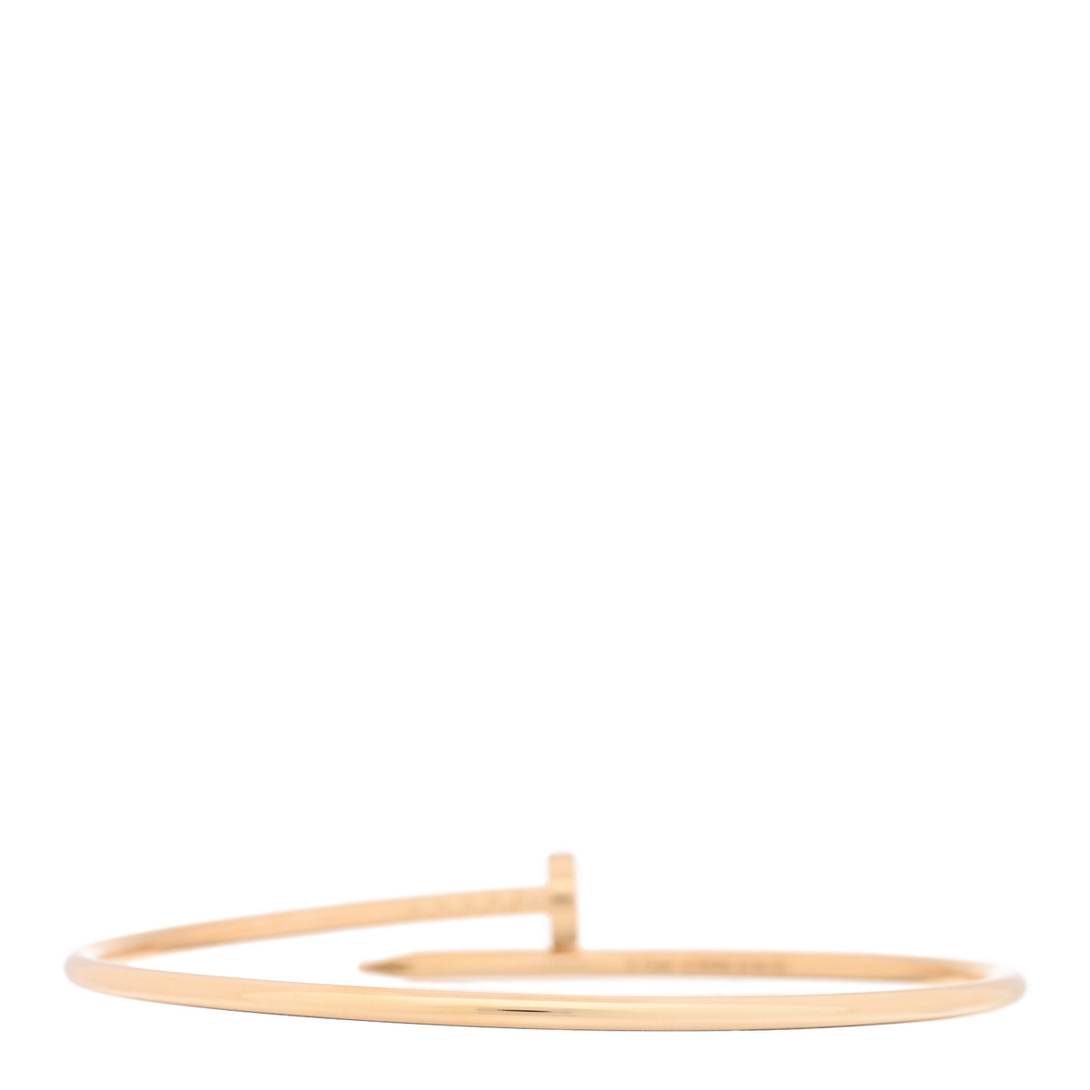 18K Yellow Gold Small Juste Un Clou Bracelet 19
