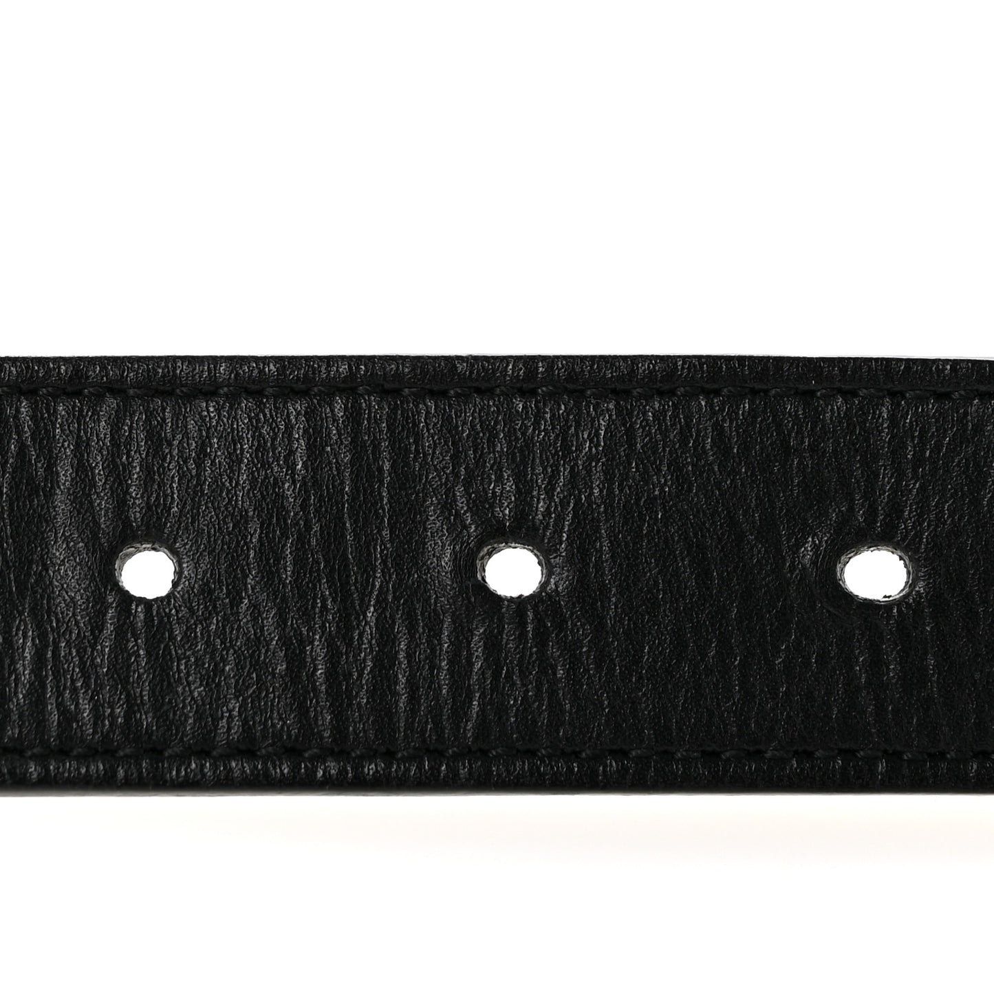 Calfskin Double GG 30mm Belt 75 30 Black
