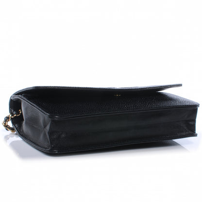 Chanel Caviar Wallet on Chain WOC Black 4 of 7