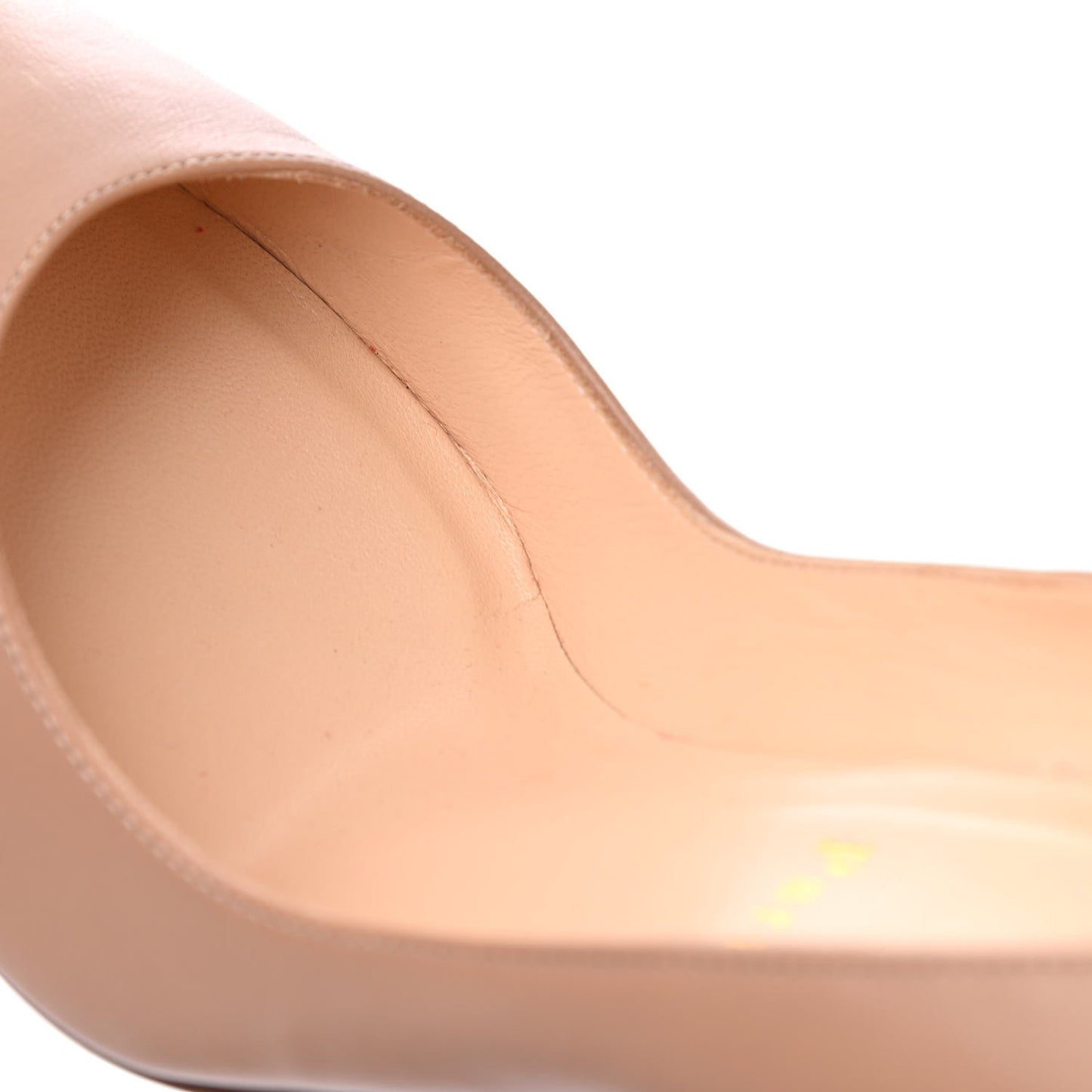 Nappa Apostrophy 100 Pumps 38.5 Nude