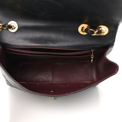 Chanel Lambskin Quilted XL Jumbo Single Flap Black 5 of 23