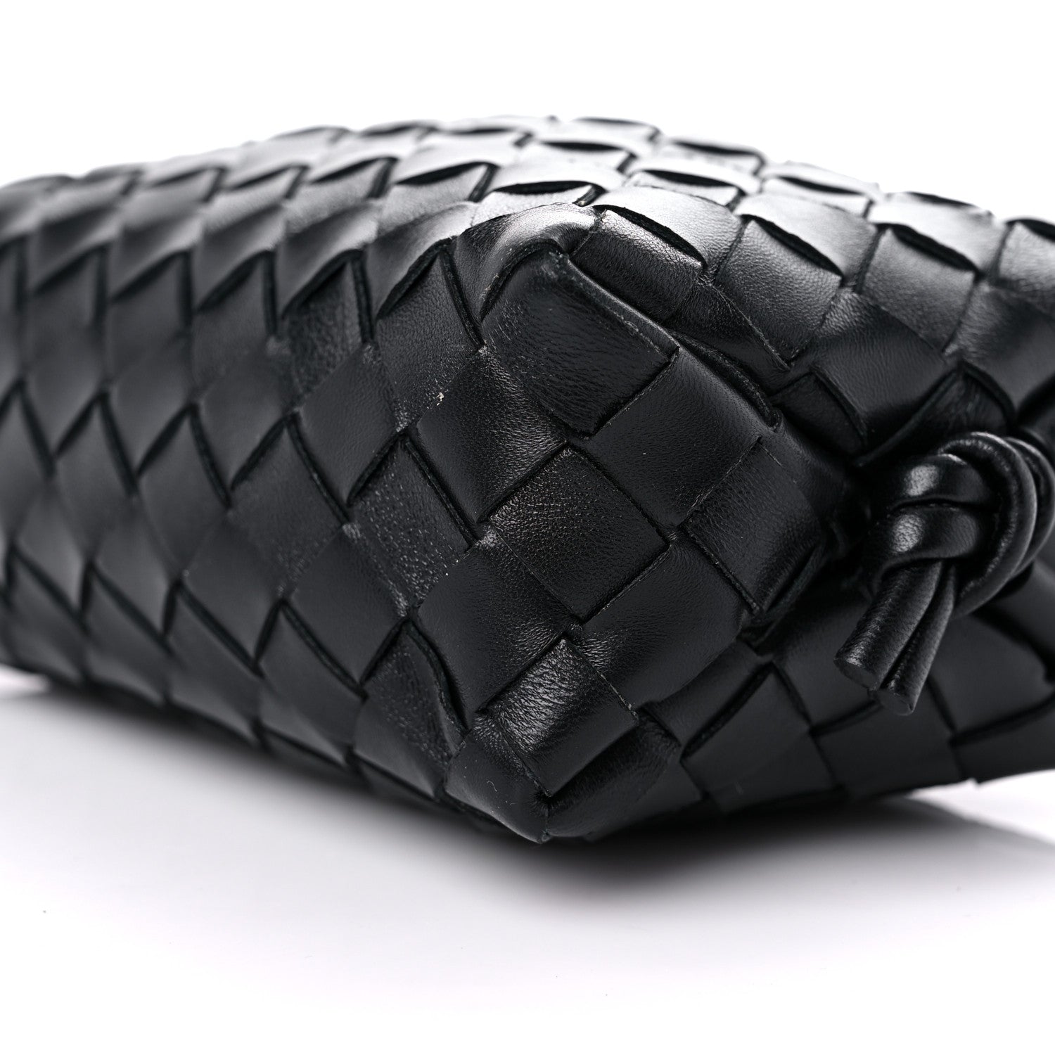 Bottega Veneta Nappa Intrecciato Mini Loop Camera Bag Black 8 of 10
