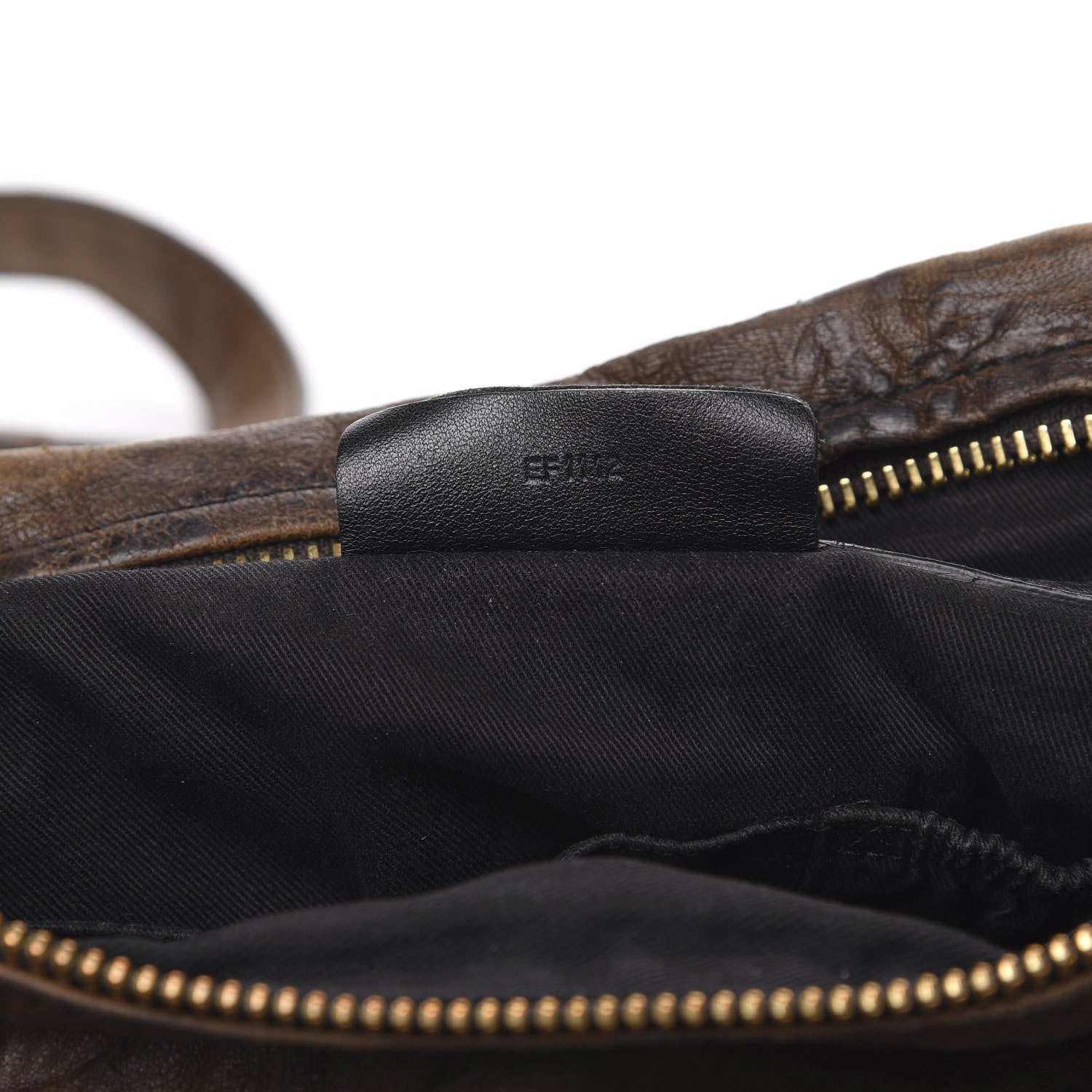 Givenchy Tumbled Sheepskin Medium Pandora Charcoal 7 of 16
