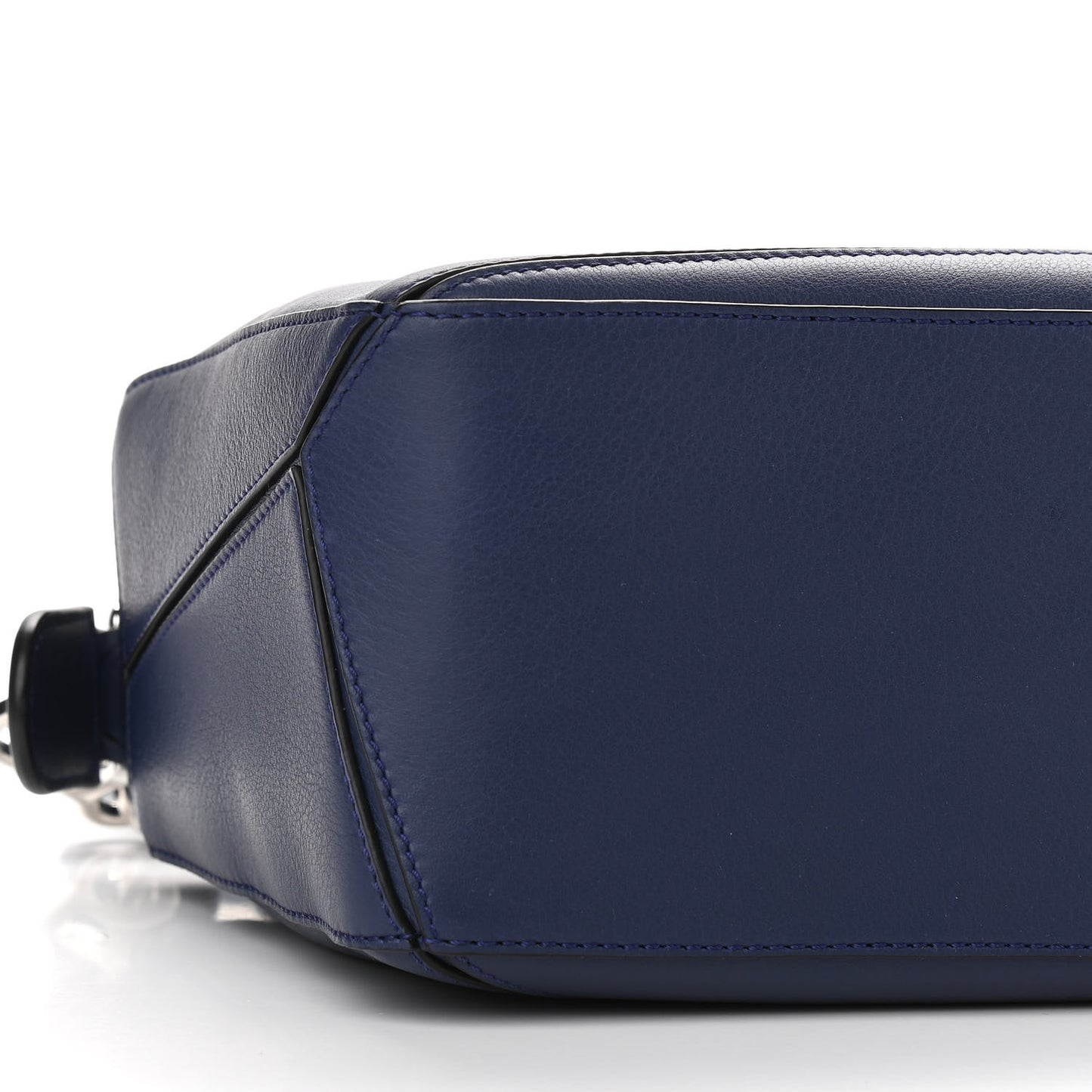 Calfskin Small Puzzle Bag Marine