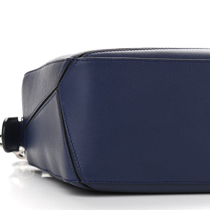 Loewe Calfskin Small Puzzle Bag Marine 8 of 10