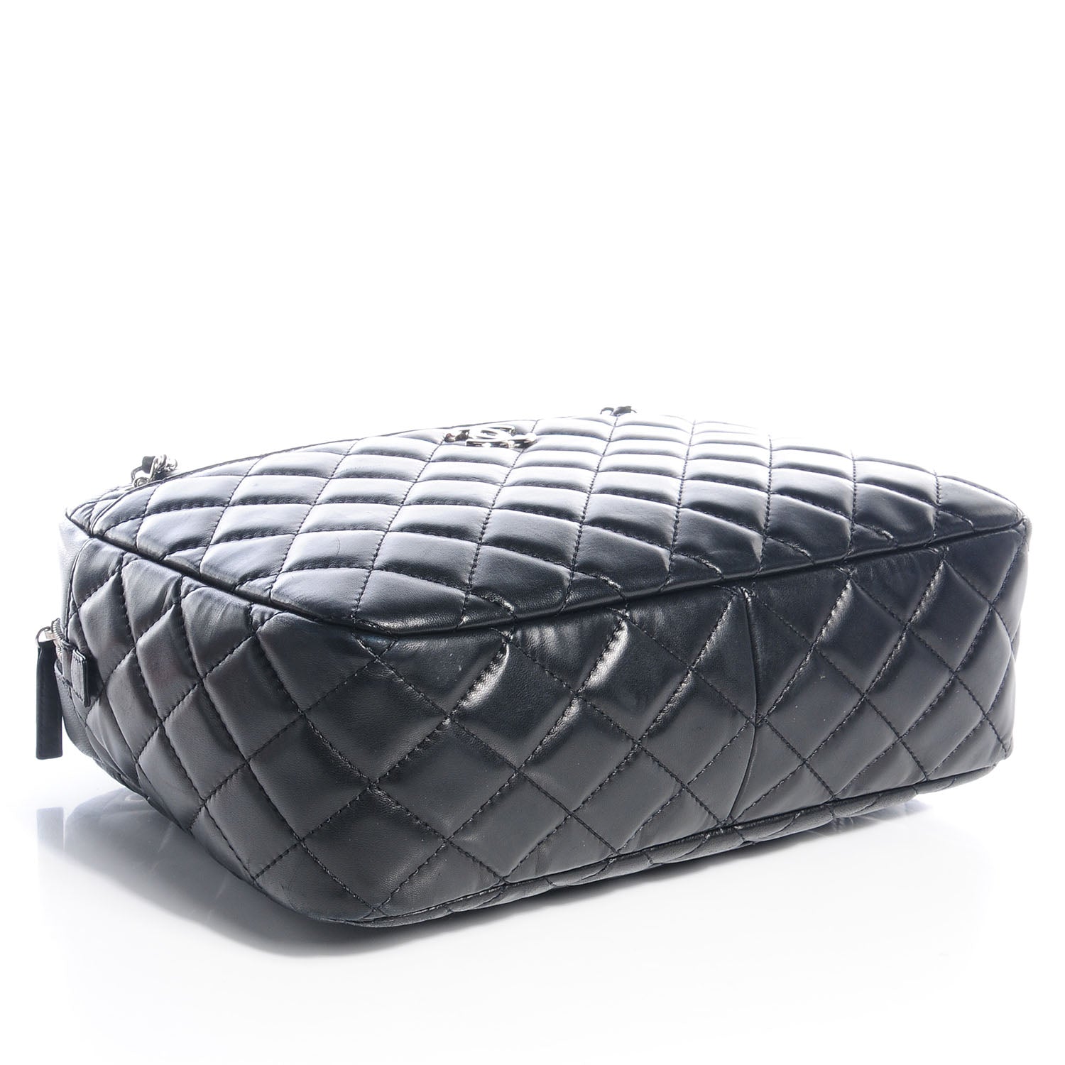 Chanel Lambskin Large Camera Case Black 4 of 8