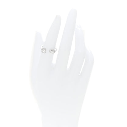 Messika 18K White Gold Diamond .15ct My Twin Moi & Toi Ring 52 6 2 of 5
