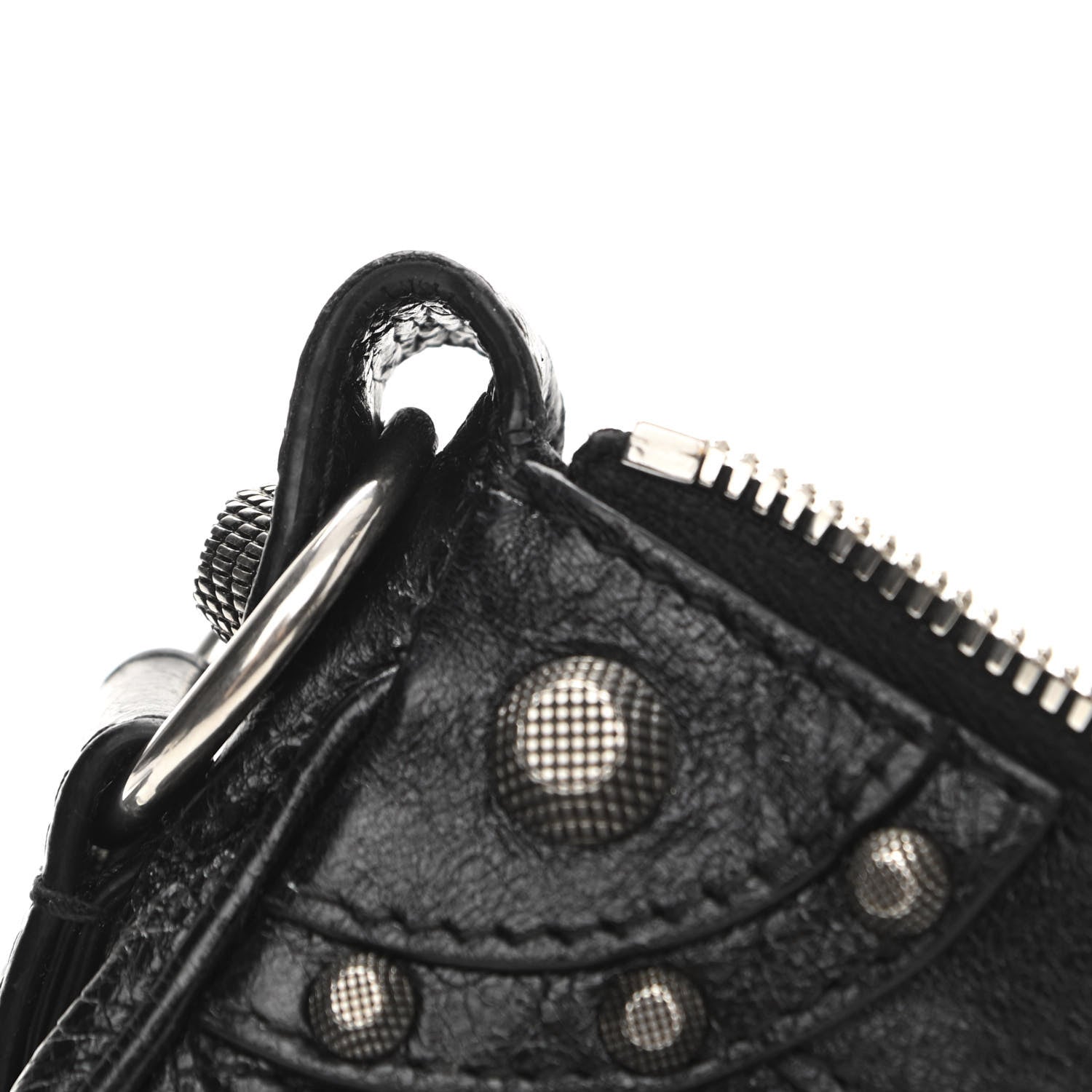 Balenciaga Agneau Arena Le Cagole Shoulder Bag XS Black 14 of 15